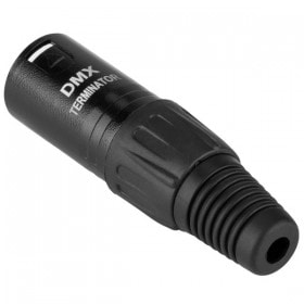 PD Connex CX108 DMX terminator - 5-polig XLR - 120 ohm - DMX stopp