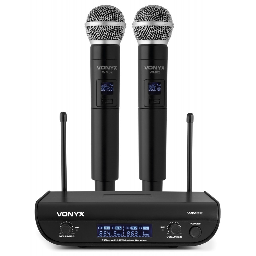 Vonyx WM82 Micro UHF digital 2ch HH