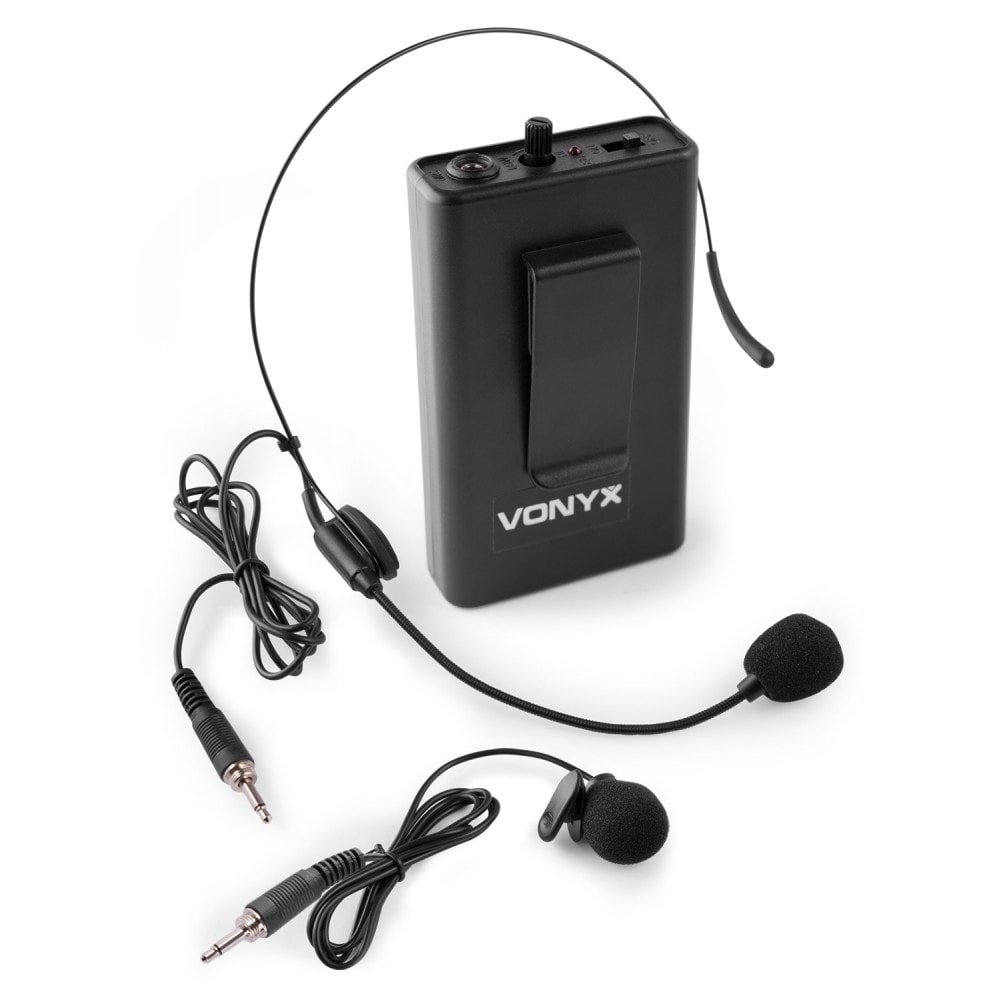 Vonyx BP12 Bodypack Mikrofonset 864.5 MHz