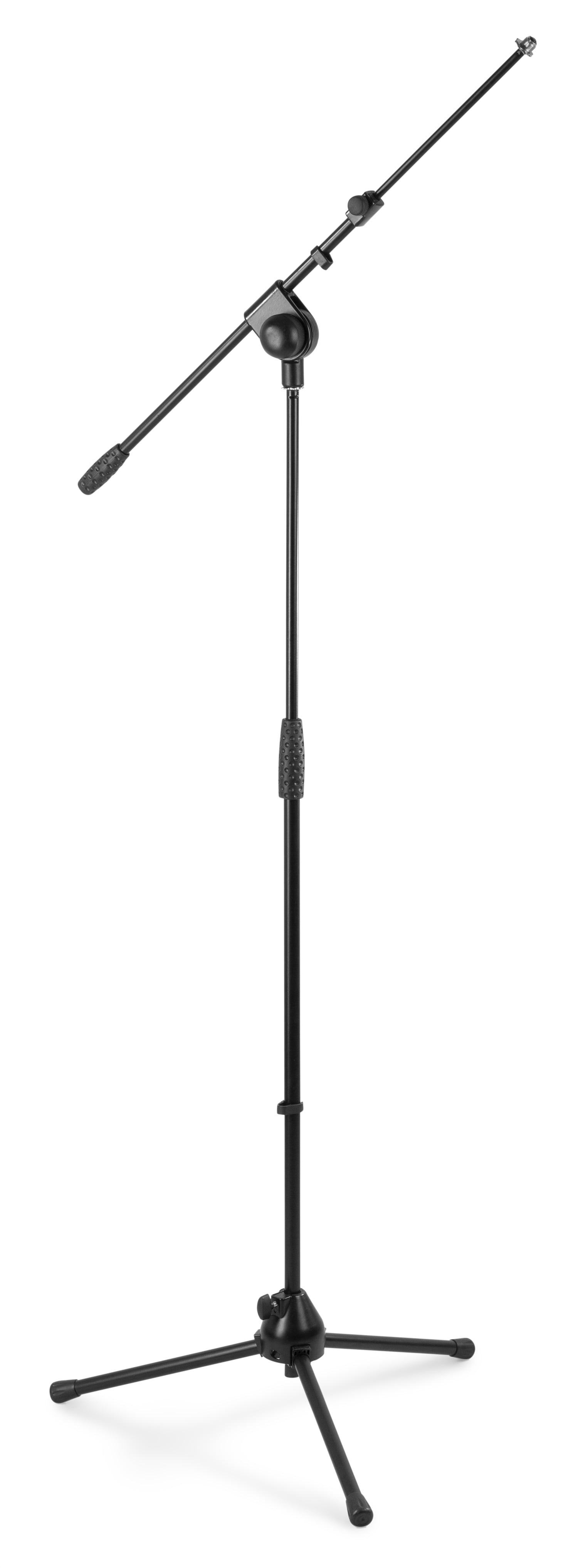 Vonyx MS20 Mikrofonstativ med bom, 2 sektioner, svart