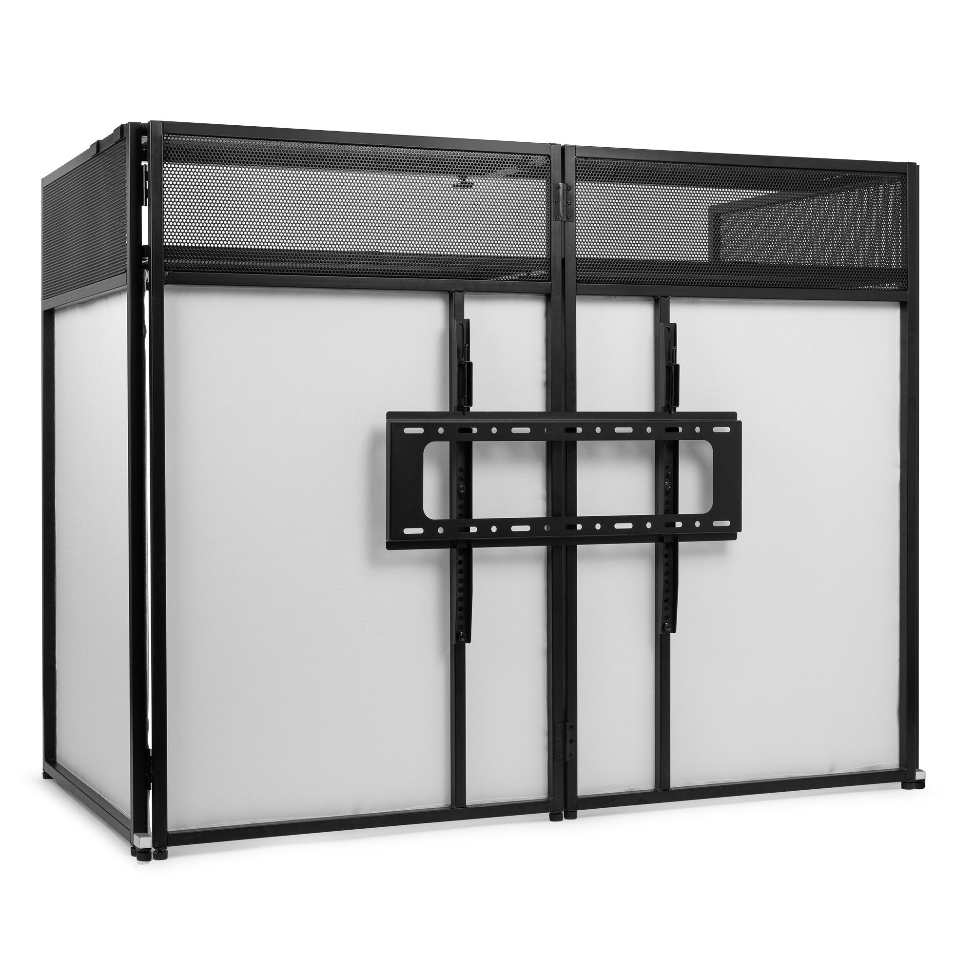 Vonyx DB6 hopfällbart DJ-Booth System Pro med TV-fäste