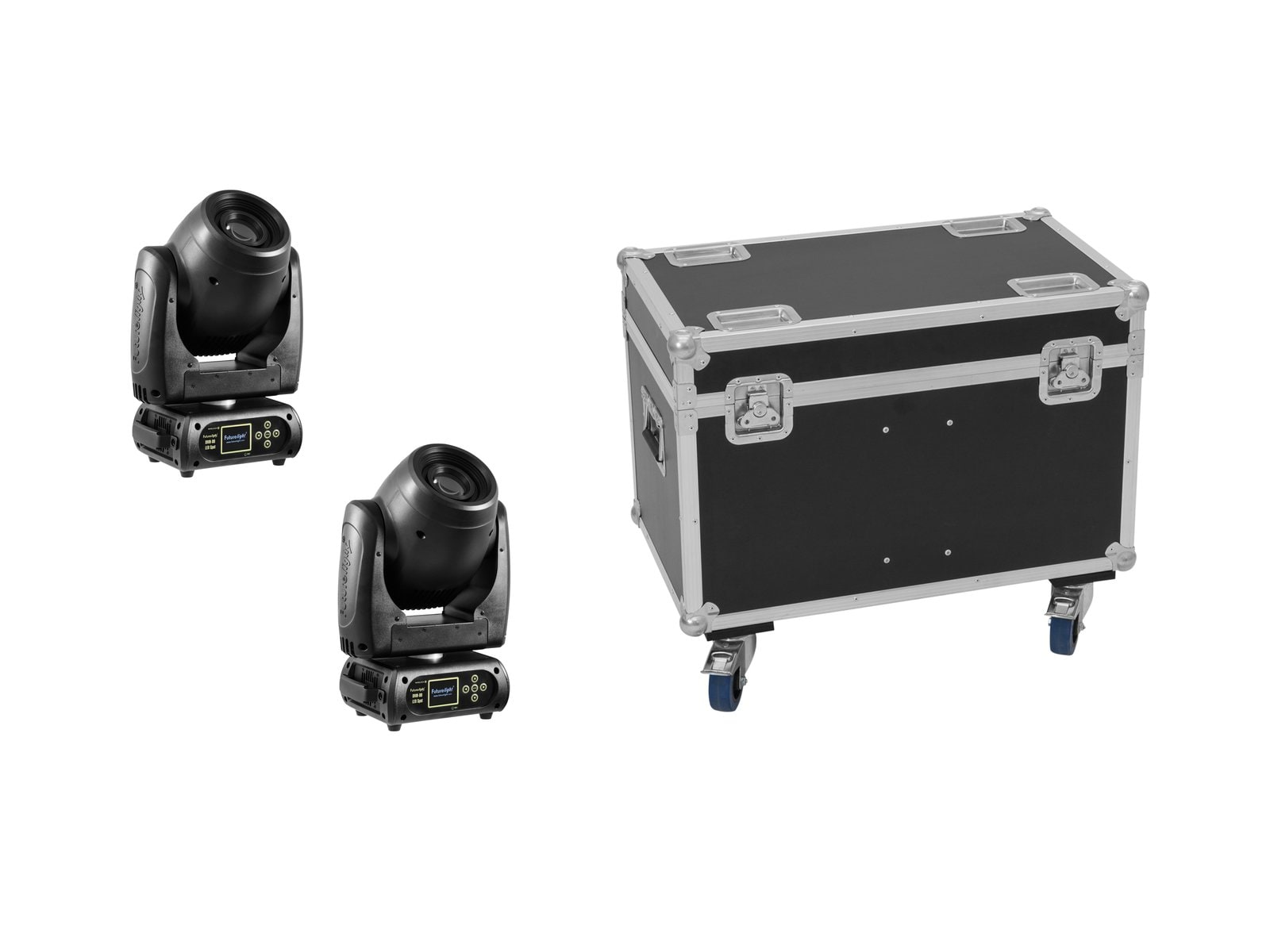 EUROLITE Set 2x DMH-80 LED Spot + Case