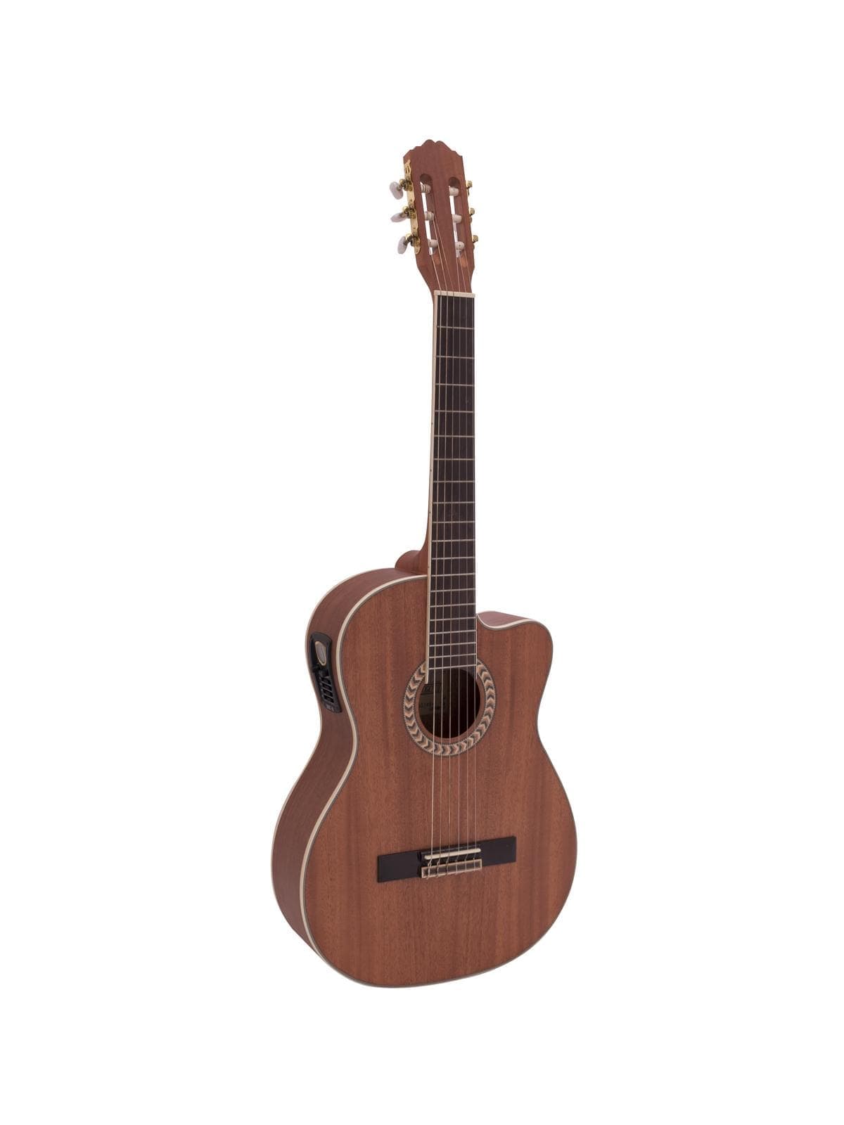 DIMAVERY CN-300 Klassik gitarr, mahogny