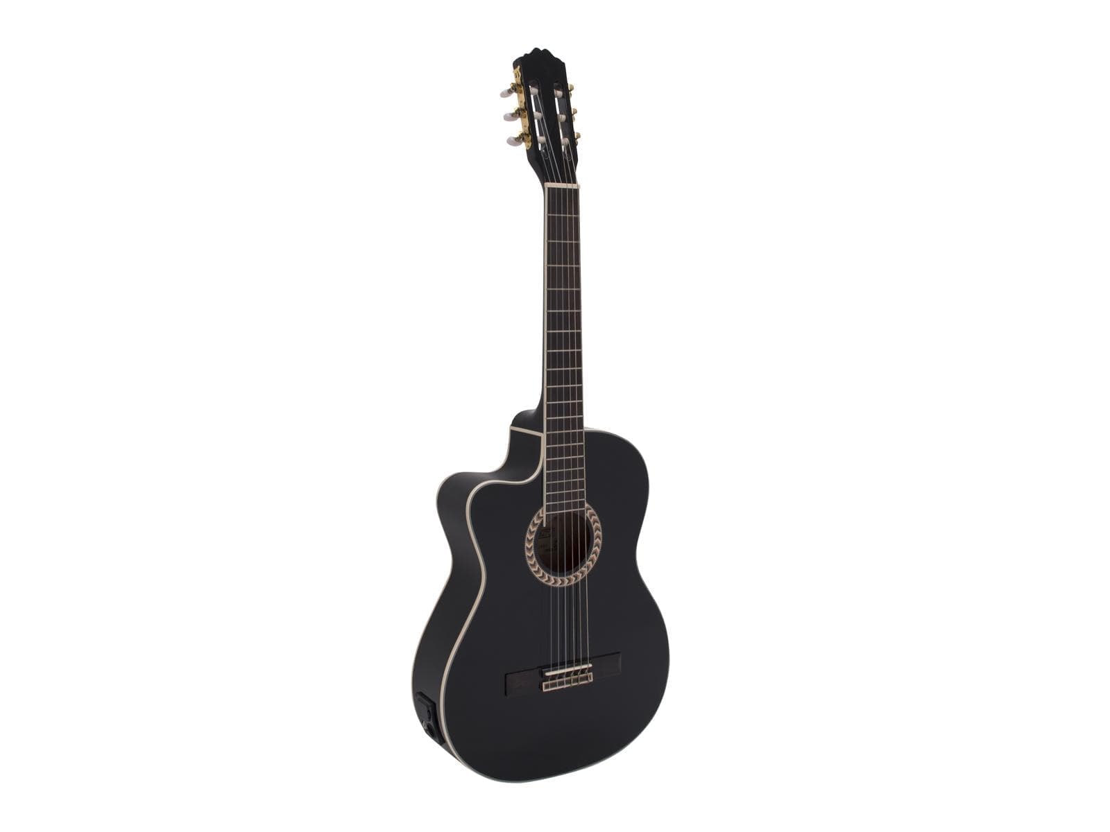 DIMAVERY CN-600L Classical guitar, black