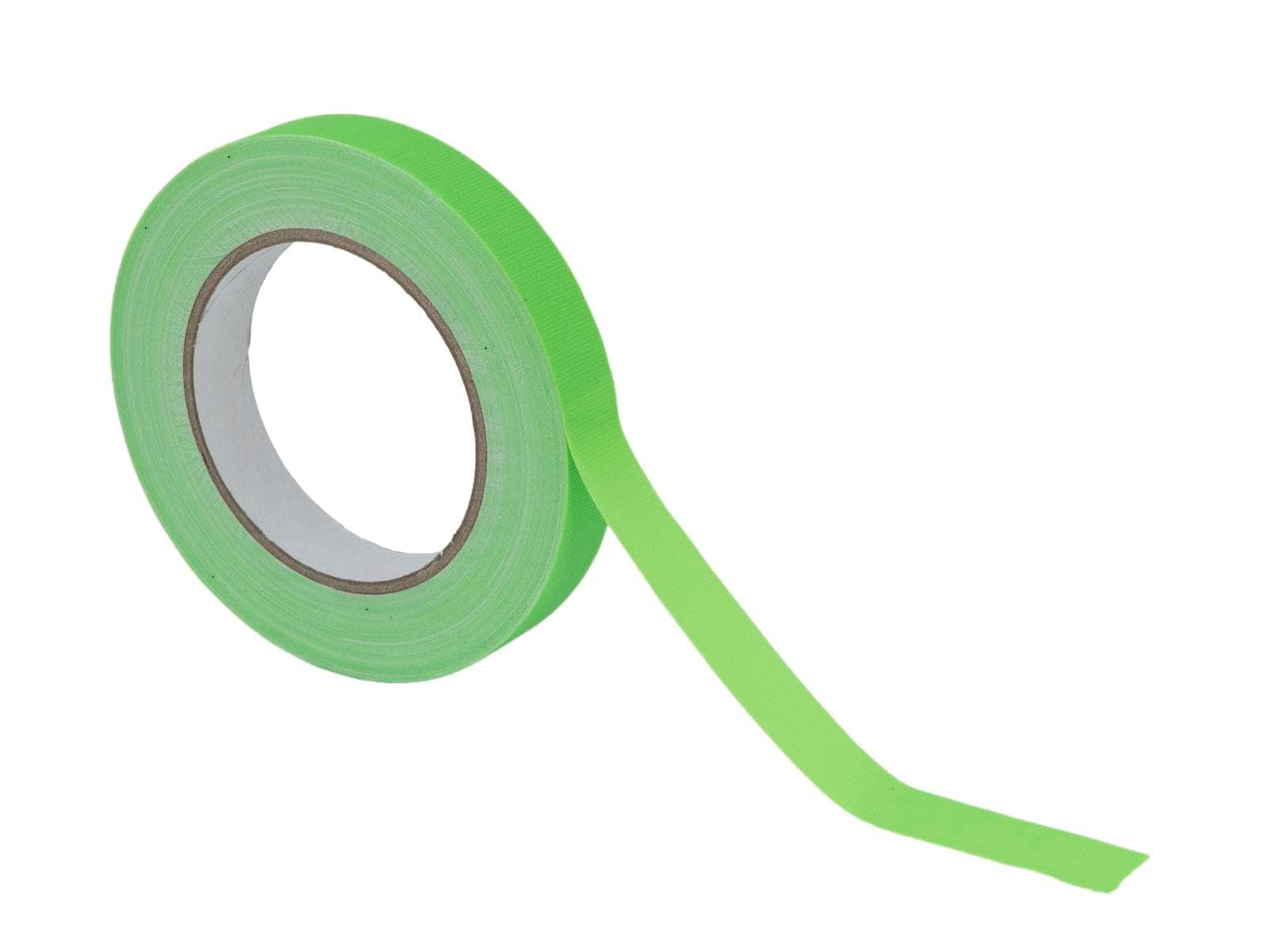 ACCESSORY Gaffa Tape 19mm x 25m neon-green UV-active