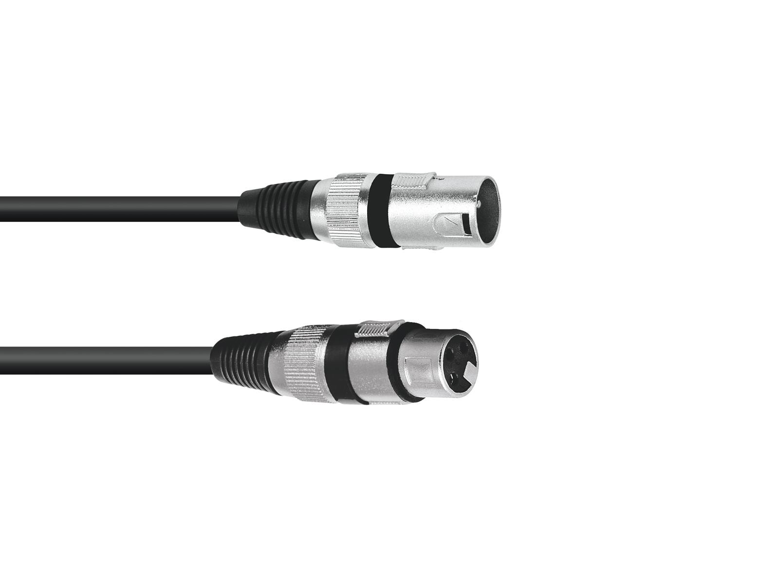 Köp Omnitronic XLR kabel 3pin 3m svart Online