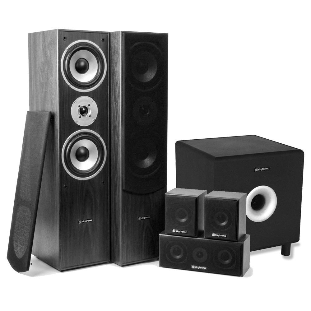 Fenton 5.1 home cinema surround speaker set 1300W with 8 "subwoofer