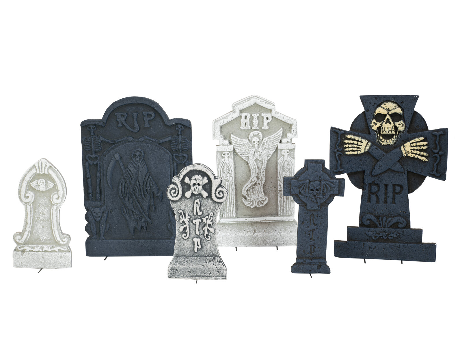 EUROPALMS Halloween Tombstone Set "Cemetary"