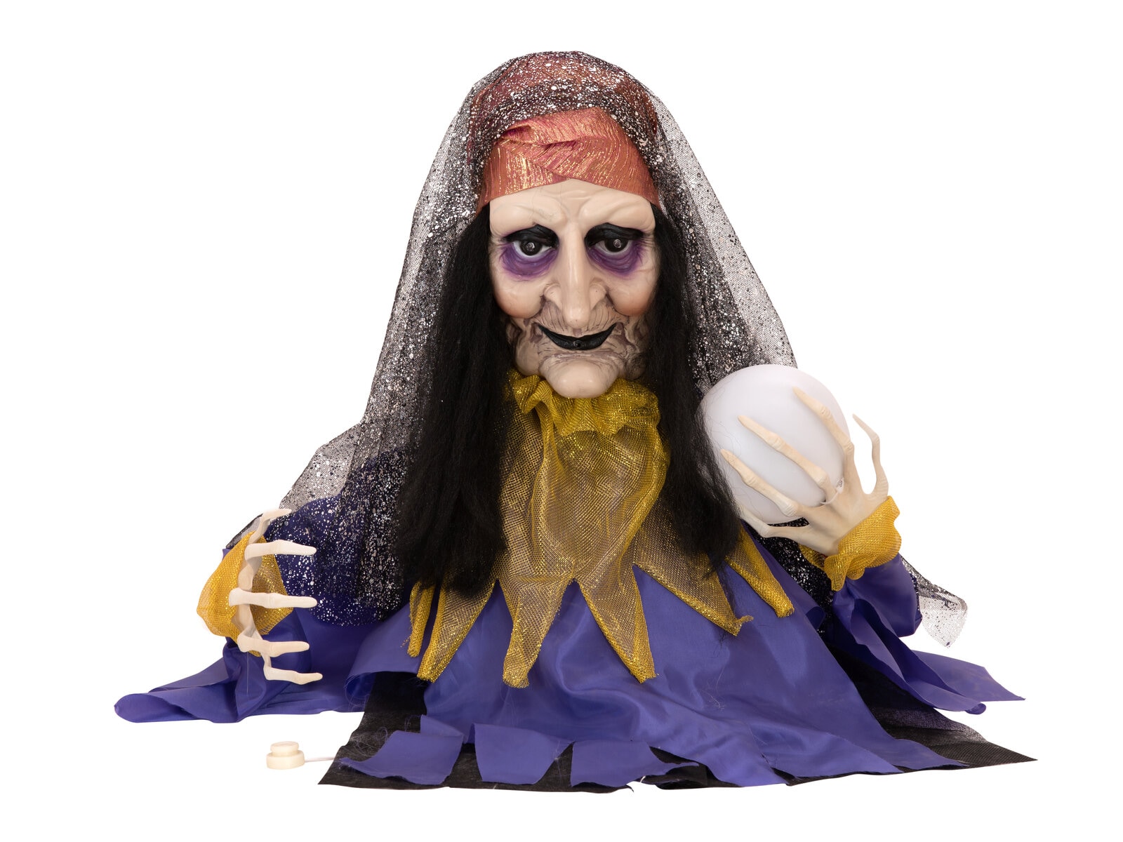 EUROPALMS Halloween Figure Fortune Teller, animated 50cm