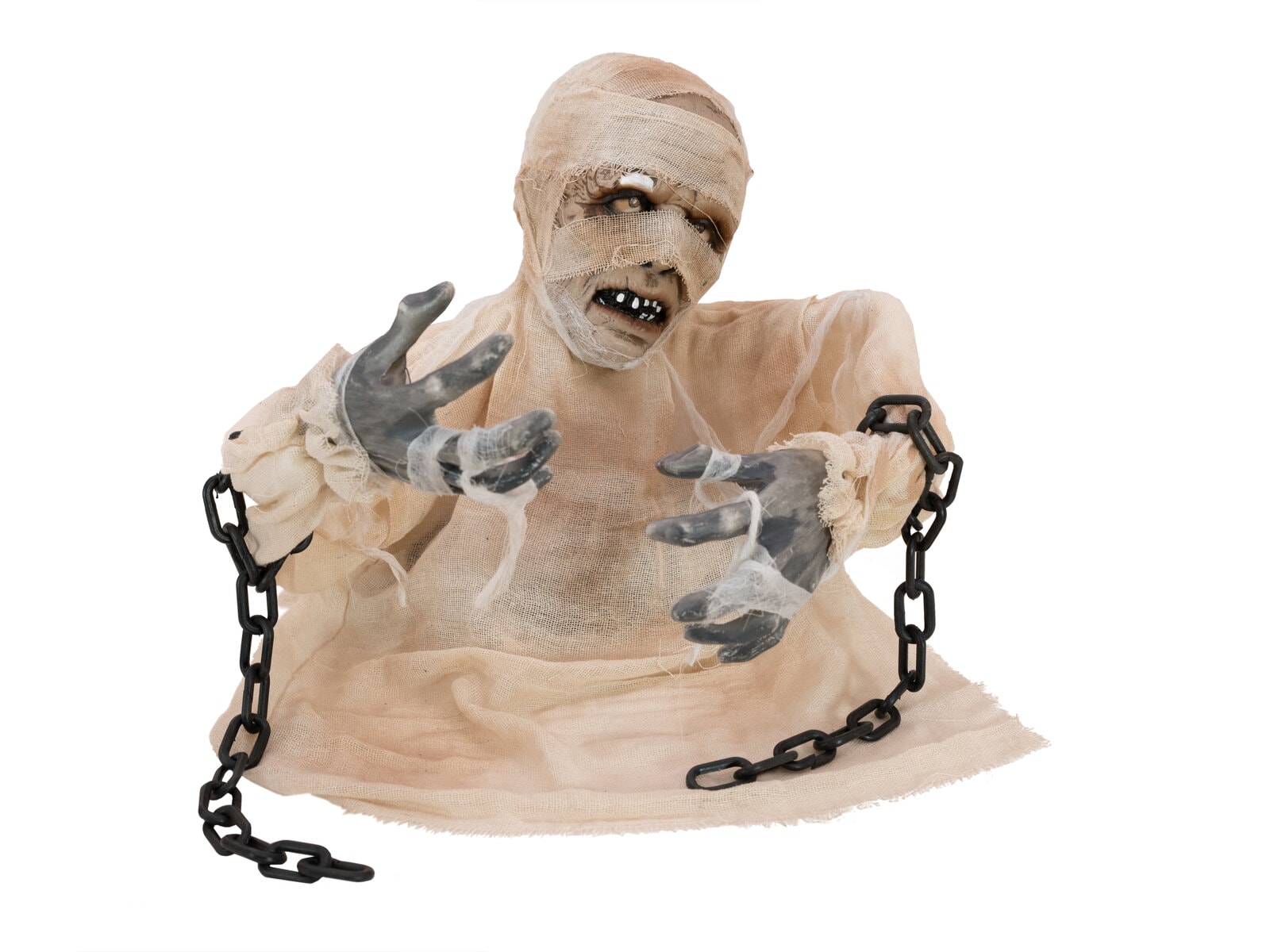 EUROPALMS Halloween Groundbreaker Mummy, animated 40cm