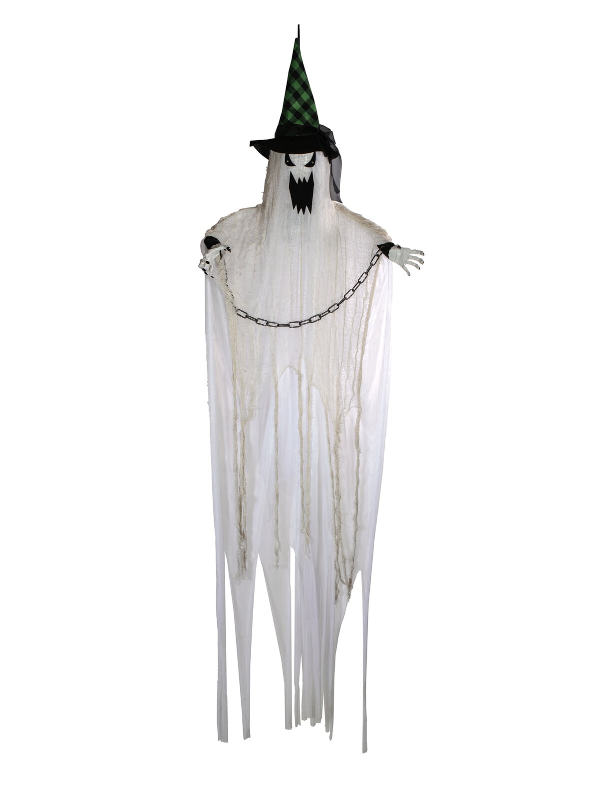 EUROPALMS Halloween Ghost, hanging, animated, 183cm