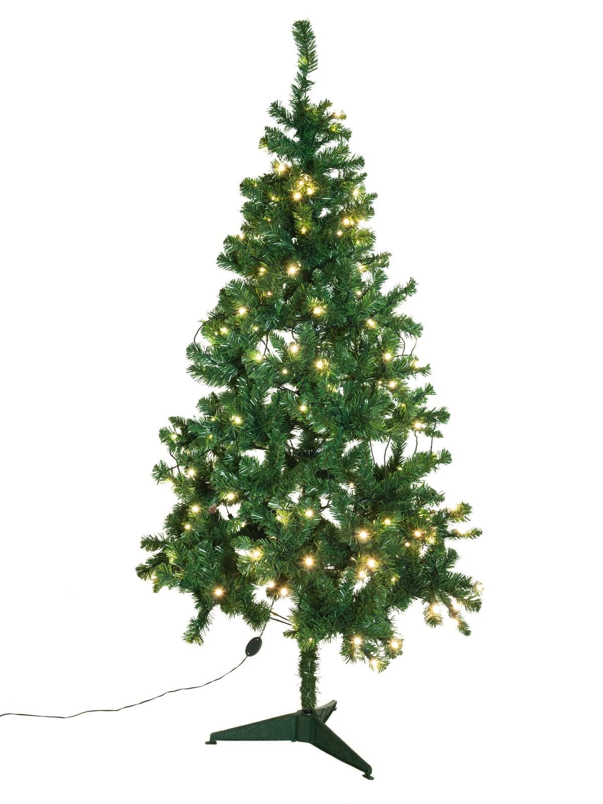 EUROPALMS Christmas tree, illuminated, 210cm