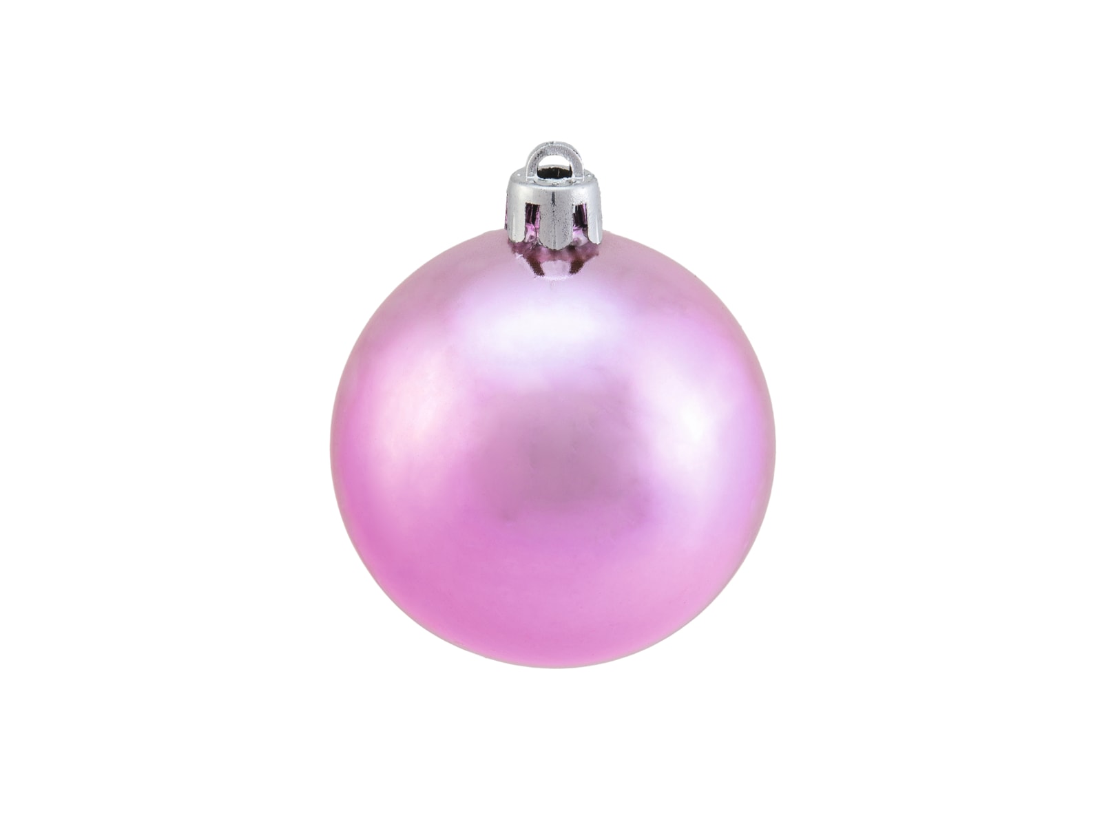 EUROPALMS Deco Ball 6cm, pink, metallic 6x