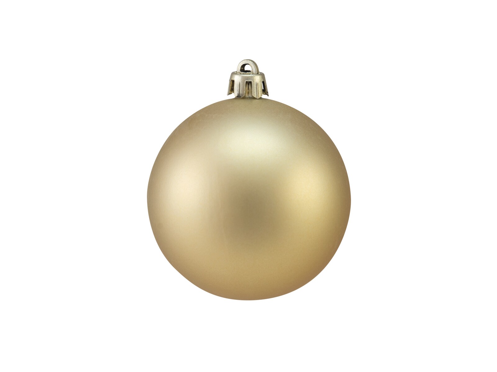 EUROPALMS Deco Ball 7cm, gold, matt 6x