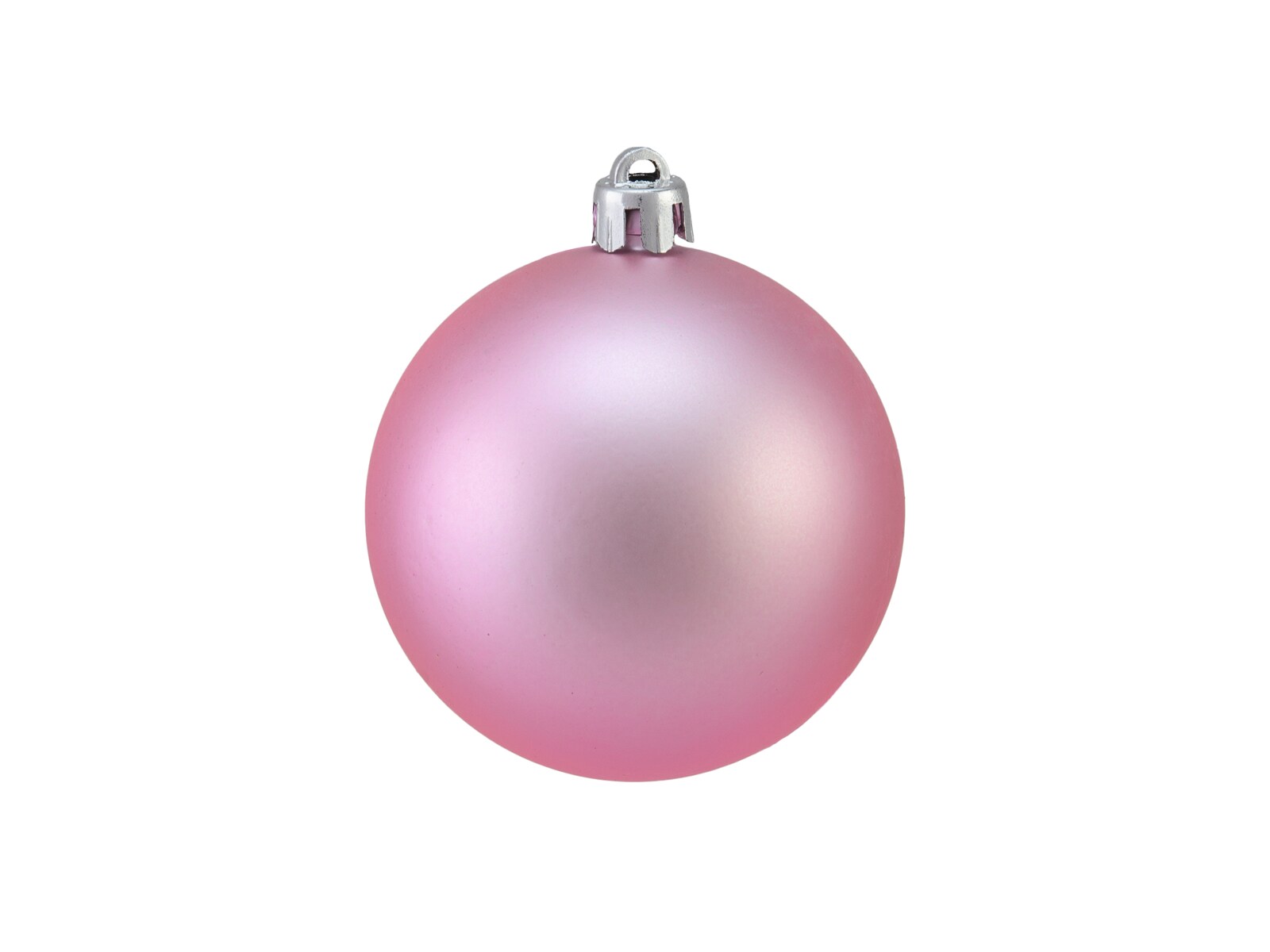 EUROPALMS Deco Ball 7cm, pink, matt 6x