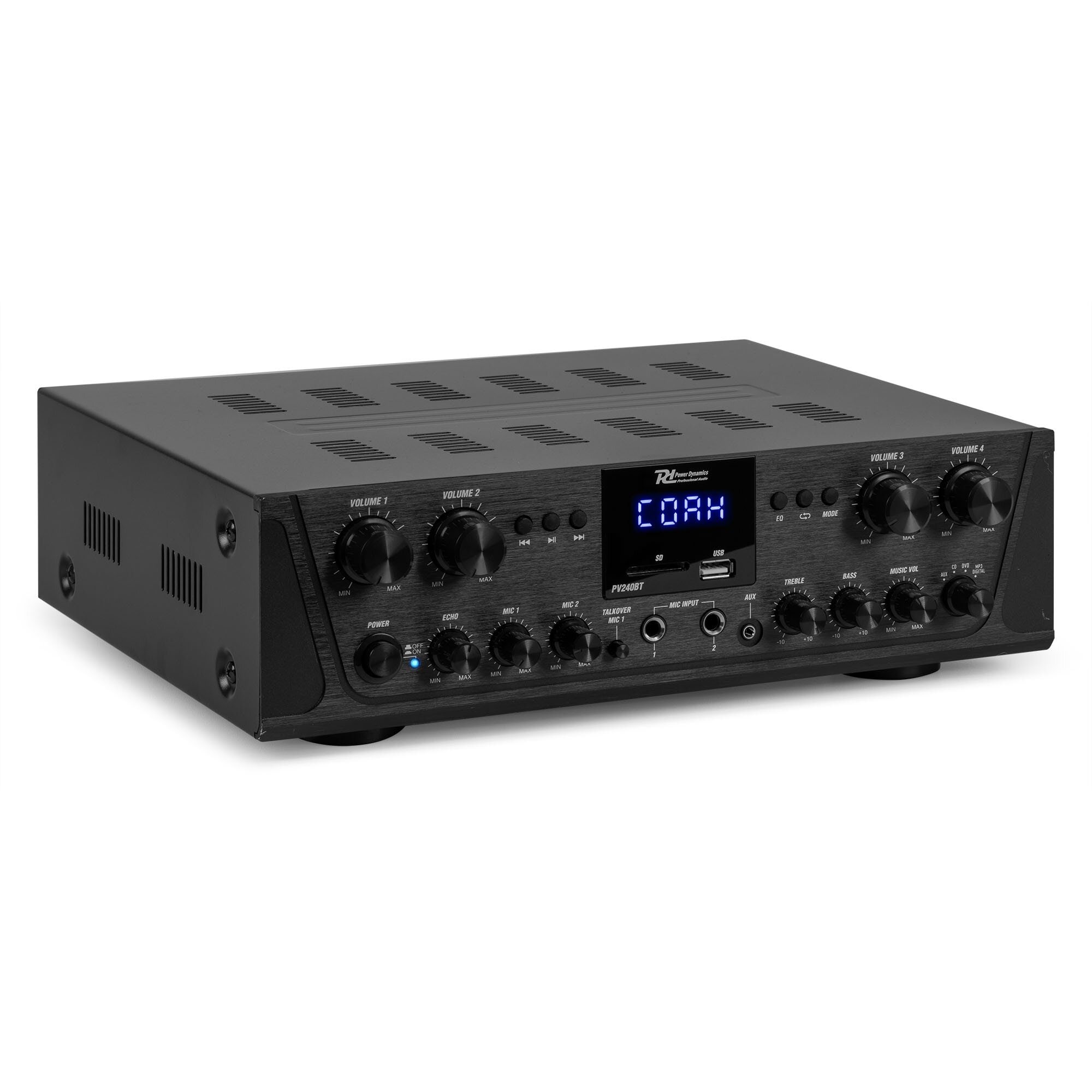 PV240BT Förstärkare 8 x 50W, BT, Radio