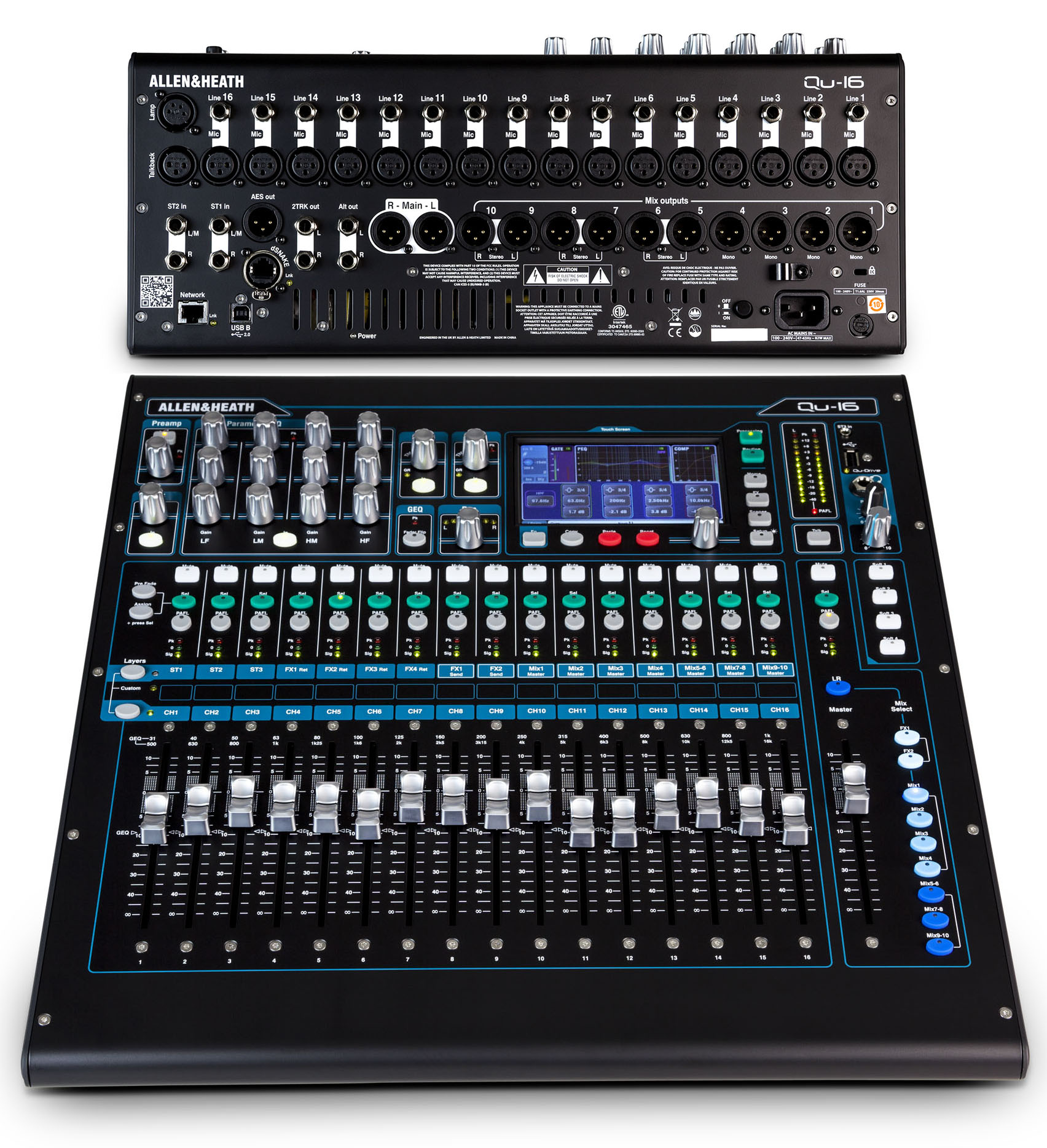 Allen&Heath QU-16 Digital mixer