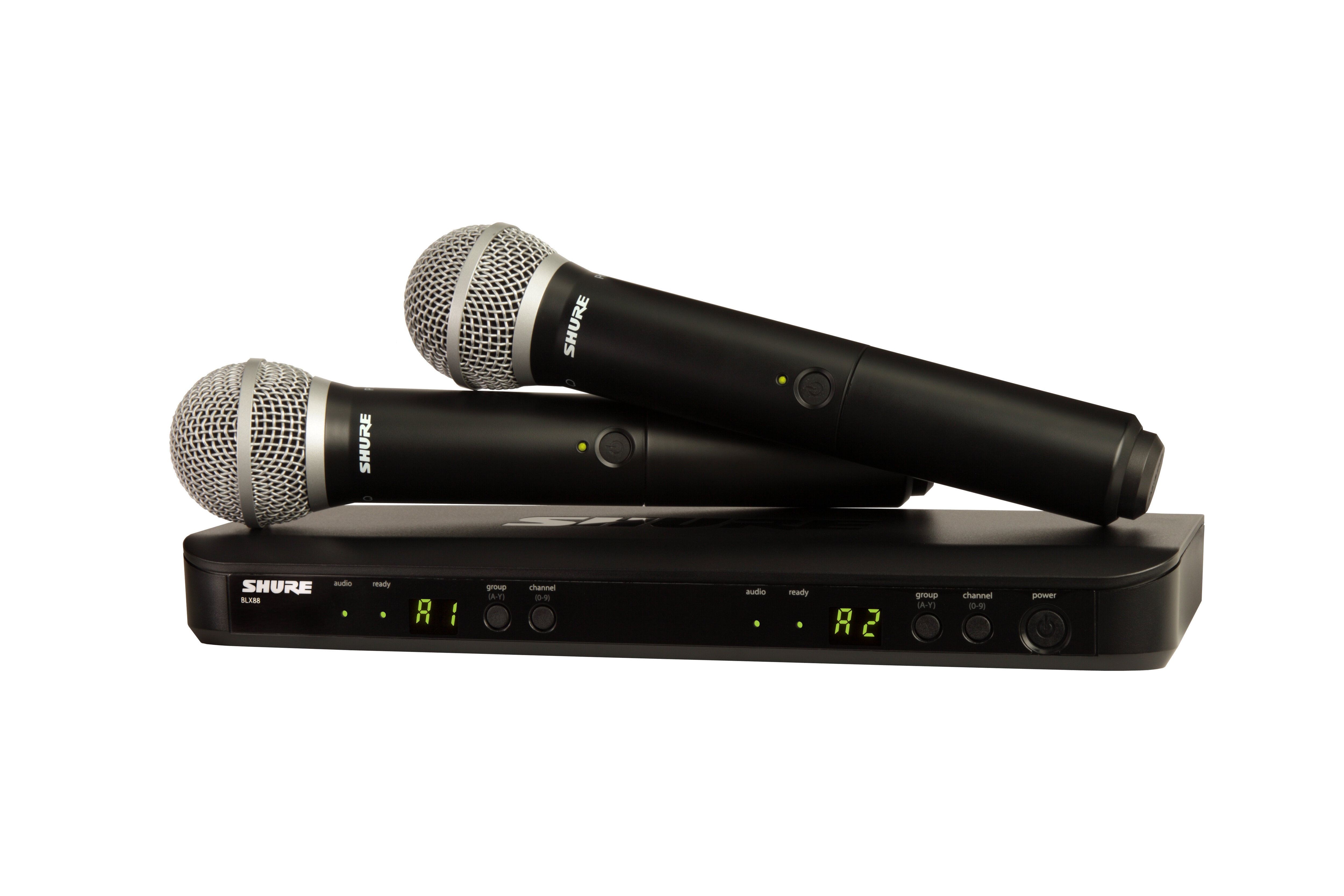 Shure BLX288-PG58 dual receiver med 2x PG58(823-832MHz)