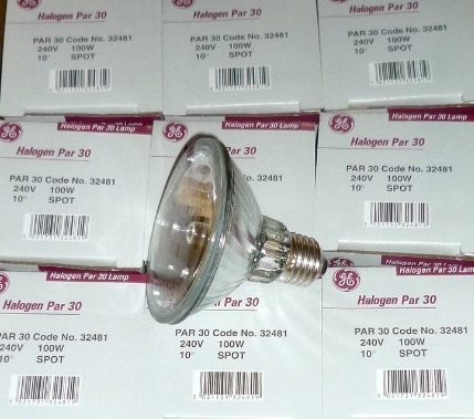 Par 30 240V 100W 10° Spot GE
