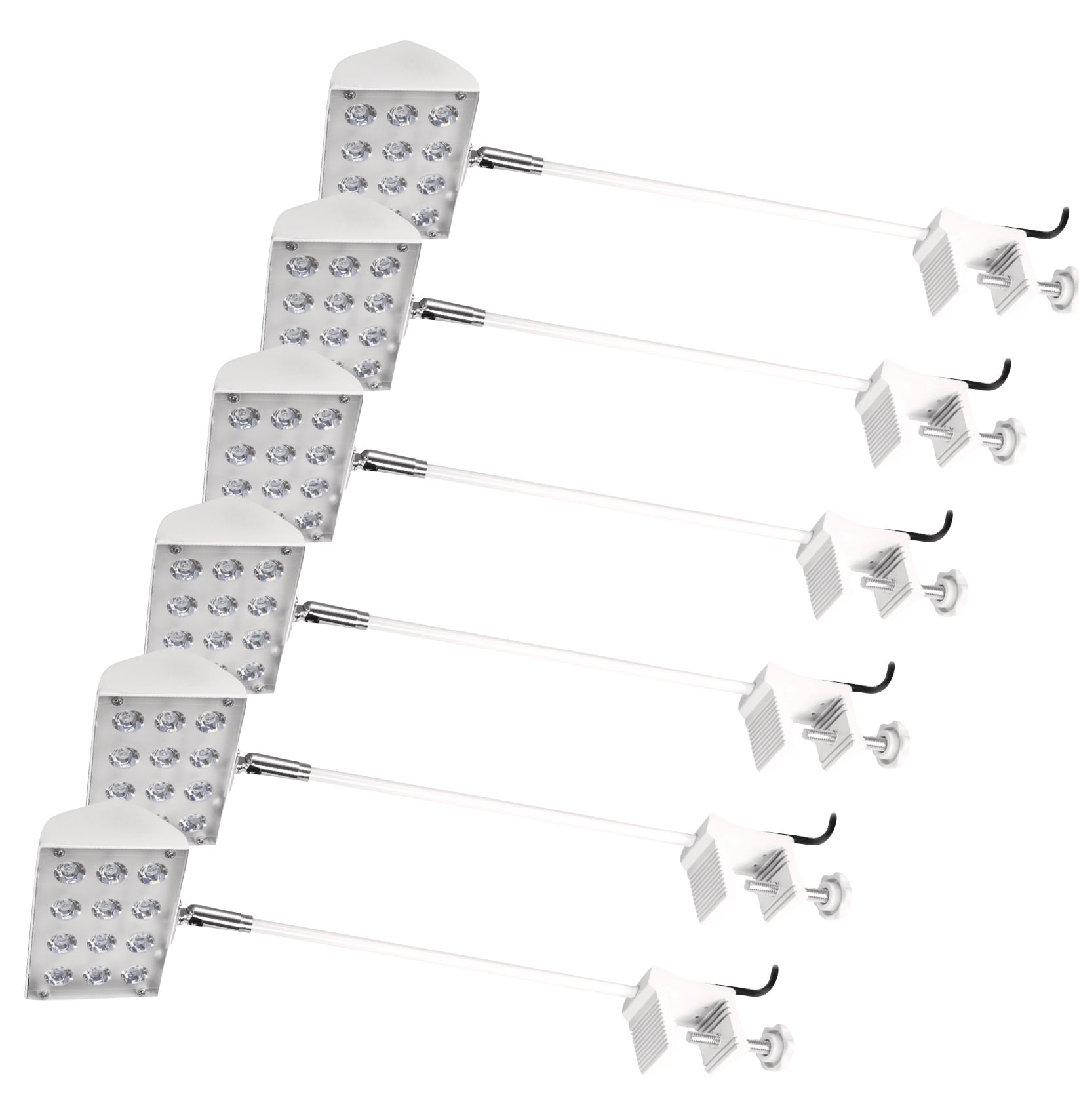 6-pack mässljus LED KKL-12 Floodlight 3200K white