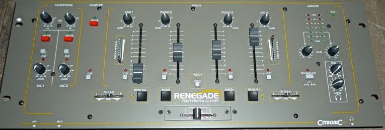 Citronic Renegade Dj mixer