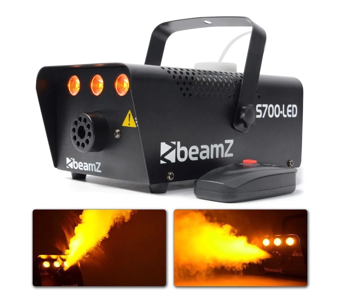 BeamZ S700-LED Rökmaskin med Eld-effekt