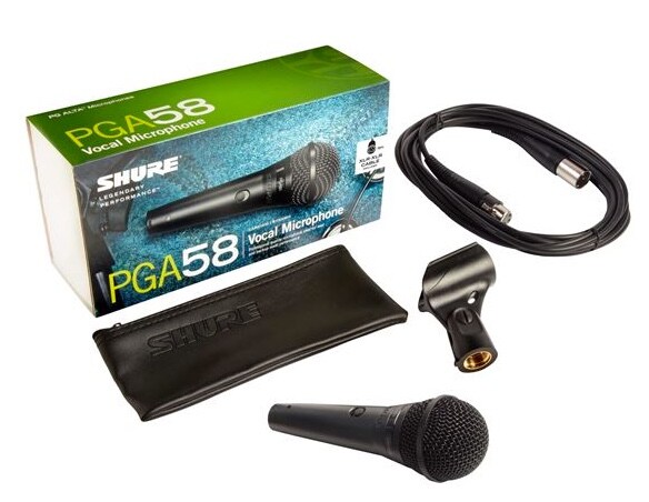 Shure PGA58 med XLR_XLR