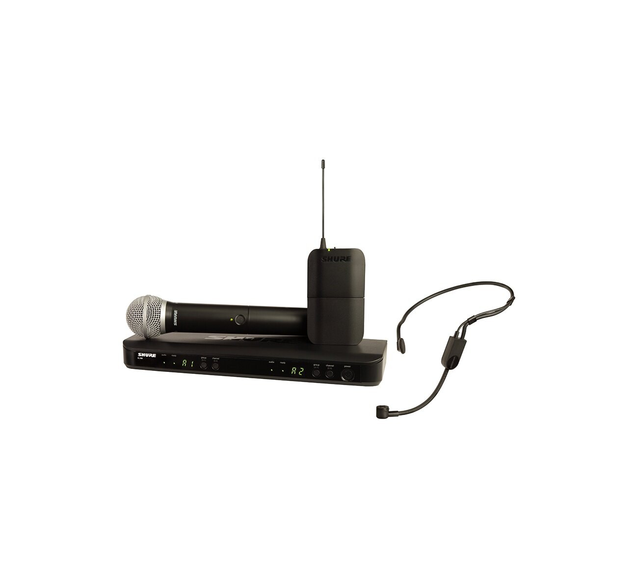 Shure BLX1288 combo med PGA31 och PG58 (823-832MHz)