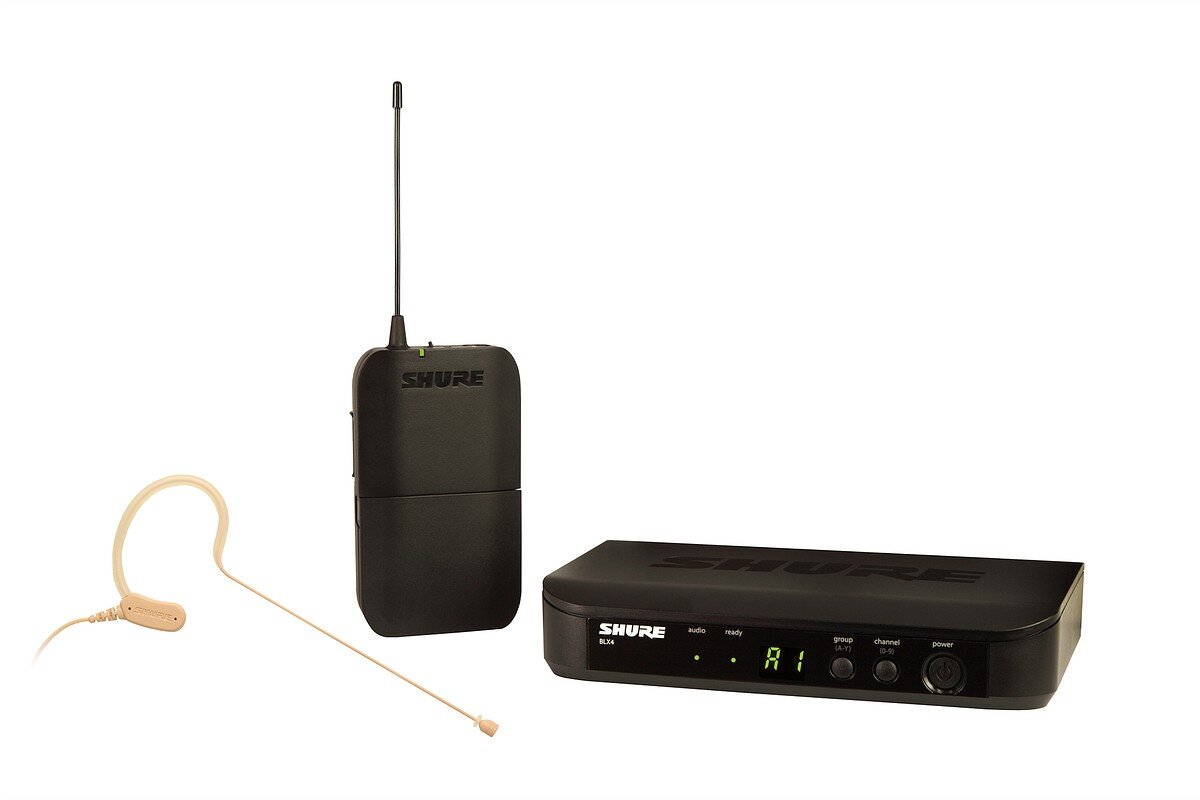 Shure BLX14E headset system med MX153 S8 (823-832MHz)