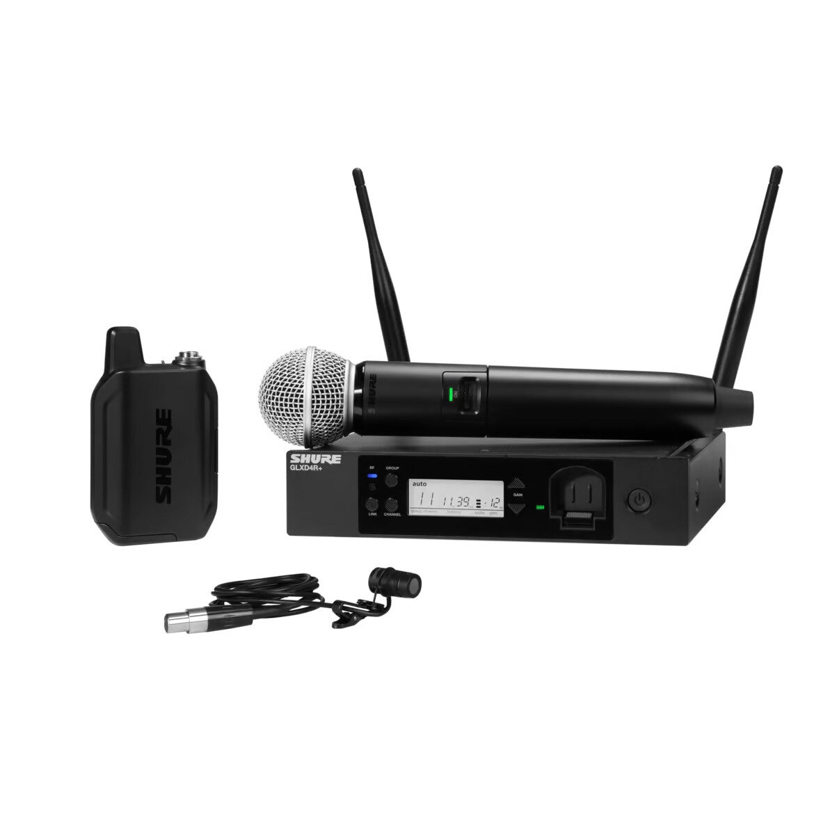 Shure GLXD124R+/85/SM58 COMBO SYSTEM